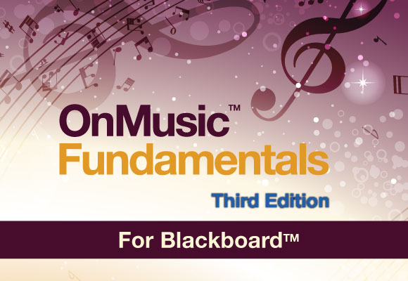 OnMusic Fundamentals Third Edition for Blackboard